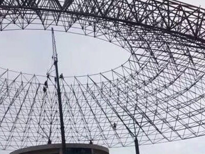 介休篮球馆球形网架厂家价格